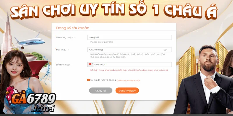 Hướng dẫn từng bước đăng ký